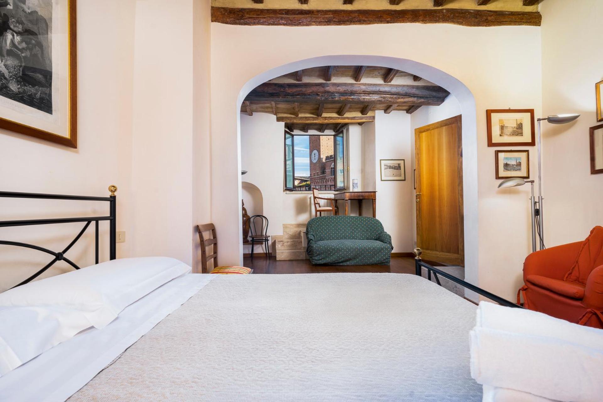 The Balcony Suite - Affaccio Su Piazza Del Campo Siena Eksteriør billede